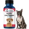 BestLife4Pets Hepatic Dog Liver Support - Dissolvable Homeopathic Liver And Digestive Canine Supplement For Liver Detox And Nutrient Absorption - 100% All Natural - Free Of Chemicals Or Additives