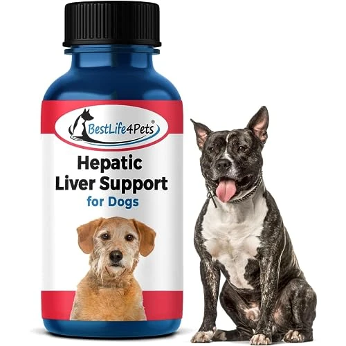 BestLife4Pets Hepatic Dog Liver Support - Dissolvable Homeopathic Liver And Digestive Canine Supplement For Liver Detox And Nutrient Absorption - 100% All Natural - Free Of Chemicals Or Additives 3 BestLife4Pets Hepatic Dog Liver Support - Dissolvable Homeopathic Liver And Digestive Canine Supplement For Liver Detox And Nutrient Absorption - 100% All Natural - Free Of Chemicals Or Additives