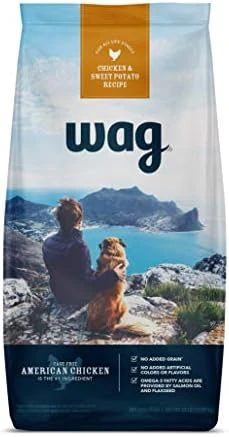 Amazon Brand - Wag Dry Dog Food Chicken & Sweet Potato, Grain Free 24 Lb Bag 8 Amazon Brand - Wag Dry Dog Food Chicken & Sweet Potato, Grain Free 24 Lb Bag - Image 6