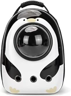 LEFEDA Backpack For Dog Carrier Pet Travel Dog Cat Transport Bag Transparent Capsule Breathable Hiking Portable Dog Backpack Pet Backpack Carrier (Color : Ivory Yellow, Size : 20x32x42cm) -Zoo Shop 4145taNhfFL. AC