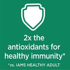 IAMS PROACTIVE HEALTH Healthy Senior Dry Cat Food With Chicken Cat Kibble, 7 Lb. Bag -Zoo Shop 414LT46VsUL