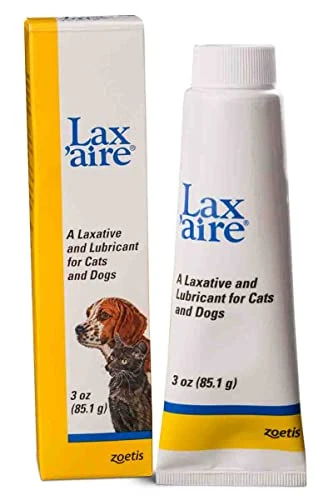 Lax'Aire Gentle Laxative And Lubricant For Cats Dogs - 3 Oz. 3 Lax'Aire Gentle Laxative And Lubricant For Cats Dogs - 3 Oz.