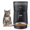 Automatic Cat Feeders,Katalic Clog-Free 4L Cat Food Dispenser With Sliding Lock Lid Storage Timed Feeder For Cat And Dogs With Voice Recorder, Programmable Meal & Portion Automatic Feeder -Zoo Shop 414m3bJg9mL