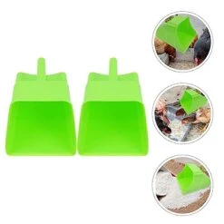 Food Shovel 2pcs Plastic Shovel Horse Feed Scoop Pet Food Scoop Pet Dog Cat Pet Feeding Scoop Plastic Hand Scoop For Dog Cat Garden Plastic Shovel Garden Soil Scoop -Zoo Shop 414r2fMTKAL