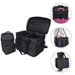 Dog Outdoor Supplies-3pcs Bone Pattern Portable Pet Carrier Pet Food Bag Travel Carrier Bag -Zoo Shop 414vXz3V6tL