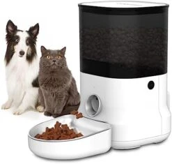 Automatic Cat Food Dispenser - Timed 1-6 Meals Daily Auto Pet Feeders For Dog & Cat With Voice Recorded Feeding Training, Clog-Free Design, Dual Power Supply (120"/3m Cord) 15 Automatic Cat Food Dispenser - Timed 1-6 Meals Daily Auto Pet Feeders For Dog & Cat With Voice Recorded Feeding Training, Clog-Free Design, Dual Power Supply (120"/3m Cord) -Zoo Shop 4156X3zfNdL. AC