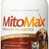 Imagilin Technology, LLC MitoMax-Premium Probiotics For Dogs And Cats, 100 Capsules Per Bottle