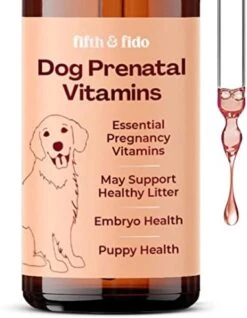 Dog Prenatal Vitamins Pregnant Kit - Prenatal Vitamins For Dogs - Pregnant Dog Supplies - Prenatal Dog Vitamins - Prenatal Kit For Pregnant Dogs - Folic Acid For Dogs - Prenatal For Dogs -Zoo Shop 415EhGY85L. AC