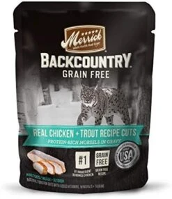 Merrick Backcountry Grain Free Wet Cat Food Variety Pack Real Poultry Recipes Cuts In Gravy - (12) 3 Oz. Pouches 17 Merrick Backcountry Grain Free Wet Cat Food Variety Pack Real Poultry Recipes Cuts In Gravy - (12) 3 Oz. Pouches -Zoo Shop 415J3429eFL. AC