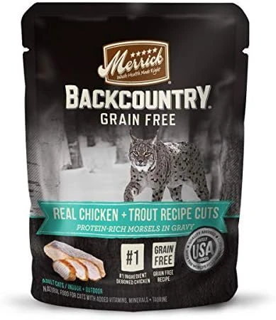 Merrick Backcountry Grain Free Wet Cat Food Variety Pack Real Poultry Recipes Cuts In Gravy - (12) 3 Oz. Pouches 9 Merrick Backcountry Grain Free Wet Cat Food Variety Pack Real Poultry Recipes Cuts In Gravy - (12) 3 Oz. Pouches - Image 7