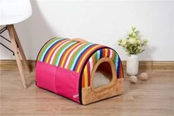 SENERY Winter Pet House Kennel Nest With Mat Foldable Bed For Small Medium Dogs Puppy Sleeping Bag -Zoo Shop 415jrvo572L. AC