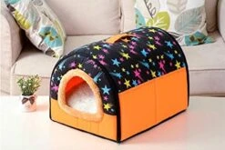 SENERY Winter Pet House Kennel Nest With Mat Foldable Bed For Small Medium Dogs Puppy Sleeping Bag -Zoo Shop 415uwnlIc1L. AC