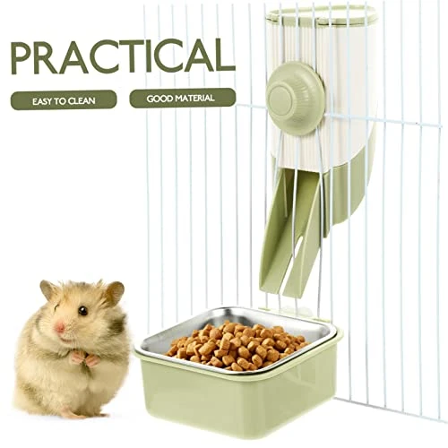 1 Set Steel Green Reusable Cat Automatic Pigs Bowls Rat Food Dog Accessories Hamster Rabbits Bottle Animal Pet Ferrets Parrots Hanging Cats Container Nuts Cage Feeder Household 6 1 Set Steel Green Reusable Cat Automatic Pigs Bowls Rat Food Dog Accessories Hamster Rabbits Bottle Animal Pet Ferrets Parrots Hanging Cats Container Nuts Cage Feeder Household - Image 4