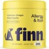 Finn Allergy & Itch Supplement For Dogs | Supports Seasonal Allergies & Immune Response | Wild Alaskan Salmon Oil, Bee Propolis & Probiotics | 90 Soft Chews -Zoo Shop 4169RvqWK0L