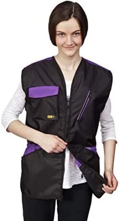 Dingo Dog Training Vest For Agility Dog Sports Training Waterproof Many Pockets For Carry Toys&Snacks 2-Way Zipper Drawstring Waist Pink Power S Size 16400-2 -Zoo Shop 416BhiEbkL. AC 1