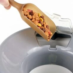 ACULIP Cat Feeder Cat Food Bowl, Tennis Ball Thrower Pet Dog Toys Chewing Accessories Automatic Ball Launcher Dog Throwing Machine Toy Interactive Feeding -Zoo Shop 416HC8WCkgL