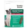 Amazon Brand - Wonder Bound Dog Dental Treats, Fresh Mint Flavor, Medium, 13 Count, 16 Oz 1 Amazon Brand - Wonder Bound Dog Dental Treats, Fresh Mint Flavor, Medium, 13 Count, 16 Oz -Zoo Shop 416KTQAsJ6L