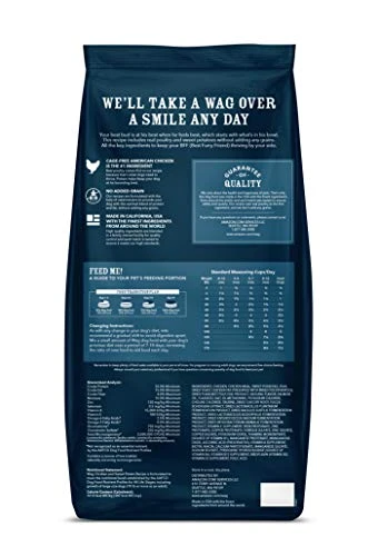 Amazon Brand - Wag Dry Dog Food Chicken & Sweet Potato, Grain Free 24 Lb Bag 4 Amazon Brand - Wag Dry Dog Food Chicken & Sweet Potato, Grain Free 24 Lb Bag - Image 2