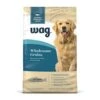 Amazon Brand – Wag Dry Dog Food, Salmon And Brown Rice, 5 Lb Bag (Packaging May Vary) -Zoo Shop 416RaFUpRcL