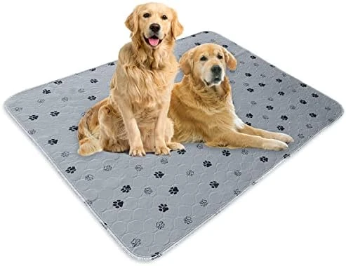 Washable Pee Pads Dogs With Puppy Grooming Gloves,Reusable,Waterproof,Non-Slip,Super Absorbing Pet Pads Dog Bed Mat,Whelping Pads,Dog Playpen Mat,Pee Pad For Guinea Pig Cage,(2-Pack) 18"X24" 10 Washable Pee Pads Dogs With Puppy Grooming Gloves,Reusable,Waterproof,Non-Slip,Super Absorbing Pet Pads Dog Bed Mat,Whelping Pads,Dog Playpen Mat,Pee Pad For Guinea Pig Cage,(2-Pack) 18"X24" - Image 8
