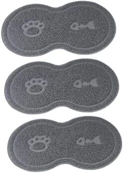 Ipetboom Cat Litter Box Floor Rose Clean With Trapper Easy Placemat Multi- Mats For Puppy Food Grey Inches Mat Dog Scatter And Anti- Dish Kitten Pet Mesh Control Litter Pad Non- Cat Litter Mat -Zoo Shop 416mmZYSz4L. AC