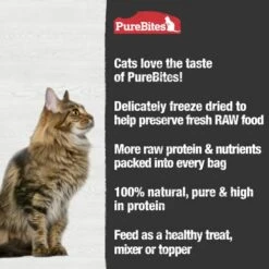 PureBites Freeze Dried Chicken Breast Cat Treats 156g | 1 Ingredient | Made In USA (Packaging May Vary) 14 PureBites Freeze Dried Chicken Breast Cat Treats 156g | 1 Ingredient | Made In USA (Packaging May Vary) -Zoo Shop 416tILIL4fL