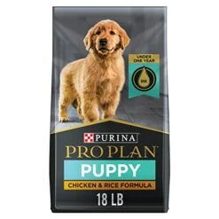 Purina Pro Plan High Protein Dry Puppy Food, Chicken And Rice Formula - 18 Lb. Bag
