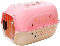 LEFEDA Dog Cat Carrier Box Outdoor Travel Transport Portable Bags Pet Product Cat Air Consignment Carriers Bag Small Dog Puppy Kitten Pet Backpack Carrier (Color : Blue) -Zoo Shop 417RBeChHpL. AC