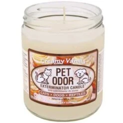 Pet Odor Exterminator Candle, Creamy Vanilla,13 Oz