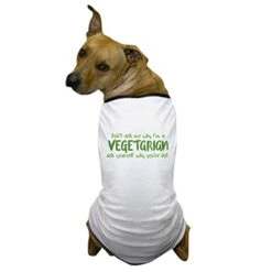 CafePress Why Not Vegetarian Dog T Shirt Dog T-Shirt, Pet Clothing, Funny Dog Costume