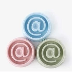 POPETPOP Pet Food Bowl Non Slip Plastic Dog Round Feeder Obesity Choking Prevention Pet Water Food Bowl Container For Cat Dog Puppy Kitten Dark Green 13 POPETPOP Pet Food Bowl Non Slip Plastic Dog Round Feeder Obesity Choking Prevention Pet Water Food Bowl Container For Cat Dog Puppy Kitten Dark Green -Zoo Shop 417oahQAR4L