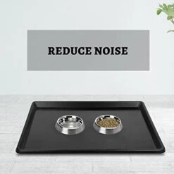 FarLargo 2pcs 27"x21" Replacement Tray For Dog Crate Plastic Cage Bottom Pan Multi-Purpose Boot Mat Shoe Tray Indoor Outdoor Waterproof, Dog And Cat Rabbit Food Bowls Floor Liners -Zoo Shop 417sg5fOj1L