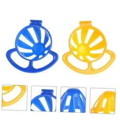 NOGRAX 6 Pcs Holder Finch Finches Bowls Pan Nest- Vegetable Dish Canaries Plastic Conure Cage Food Fixed Nest Creative Random Basin Feeder Budgies Dispenser Bowl Water For Feeding Birds Feeder (Color -Zoo Shop 417w3G0J5rL