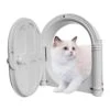 Naiveferry 1Pc Cat Door Interior Door Two Ways, 7.08 X 9.44 Inches No Flap Cat Door Pet Privacy Interior Door For Cats Up To 20 Lbs -Zoo Shop 4184Ry1lN6L
