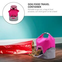 POPETPOP Camping Accessories Camping Accessories Camping Backpack Food Container Dog Treat Shoulder Bag Portable Pet Food Handbag Camping Accessories Travel Backpack Travel Backpack