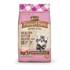 Merrick Purrfect Bistro Grain Free And Healthy Grains Dry Cat Food 4 Pound (Pack Of 1)