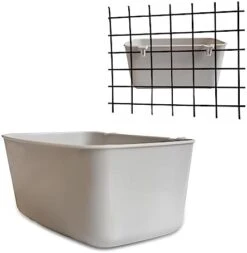 AMZSYLV 6 Pack Feeder Waterer Chicken 21 Oz Food Water Cage Cups Puppy Cat Rabbit Hanging Feeding Dish Coop Bowl Watering Container Treats Drinker For Pigeon Bird Bath Basin Hamster Bed -Zoo Shop 418dLS6dexL. AC 1