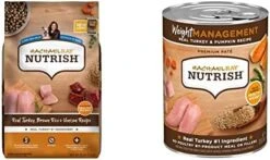 Rachael Ray Nutrish Dry Dog Food, Turkey, Brown Rice & Venison Recipe For Weight Management, 13 Pounds -Zoo Shop 418eeaB7JiL. AC