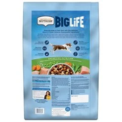 Rachael Ray Nutrish Big Life Dry Dog Food, Savory Chicken, Barley & Veggies, 40 Pounds -Zoo Shop 418ywJG6ijL