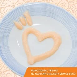 INABA Churu Lickable Purée Natural Cat Treats For Skin And Coat With Omega Oils, Taurine And Vitamin E, 0.5 Ounces Each, 24 Tubes (Four Per Package), Tuna Recipe -Zoo Shop 4190goBFeSL