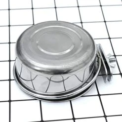 For Feeder Steel Stainless Hook Cups- Cat Dogs Cats, Bowl, Water Coop Parrot Dishes Feeding Cups Rabbit Size With Bowl Bowls Dog Hanging Bird Food Cage Animal And Small Clamp, -Zoo Shop 419DrZS85CL