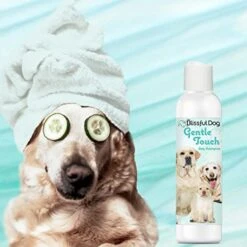 The Blissful Dog Gentle Touch Dog Shampoo All Natural Hypoallergenic Shampoo, 16-Ounce -Zoo Shop 419d0TagdqL 1