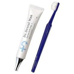 Dr. Dental Wan Cat Dog Toothpaste Toothbrush Set | Pet Breath Freshener | Japan Quality | Reduce Plaque & Tartar | Formulated By Vet And Pet Trainer | Best Organic Pet Dental Care Gel