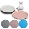 Dorakitten Ceramic Cat Food Dish: Cat Wet Food Bowls Cat Feeding Wide Bowls To Stress Relief Of Whisker Small Plates, Shallow Bowls For Kittens And Small Animals With Non-Slip Mat 2 Dorakitten Ceramic Cat Food Dish: Cat Wet Food Bowls Cat Feeding Wide Bowls To Stress Relief Of Whisker Small Plates, Shallow Bowls For Kittens And Small Animals With Non-Slip Mat -Zoo Shop 419jvChF1UL