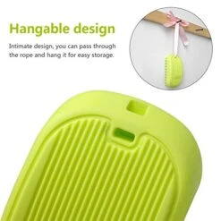 Kuntrona Pet Dog Cat Bath Brush Comb Comfortable Glove Hair Fur Grooming Cleaning Massage Dogs Cats Brush Pet Supplies Orange M -Zoo Shop 419okaVdkkL