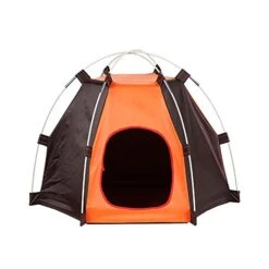 SONGBIRDTH Folding Anti-Ultraviolet Waterproof Pet Tent Patchwork House For Small Dog Cat,Breathable Cotton Blend,Removable Easy To Clean