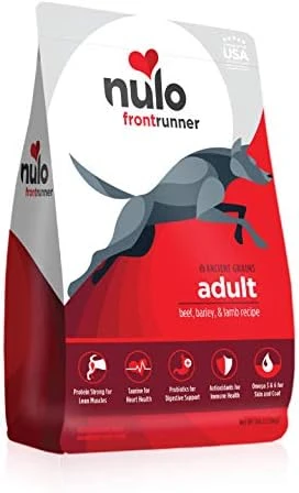 Nulo Frontrunner All Breed Adult Dry Dog Food, Premium All Natural Dog Kibble, Made With Ancient Grains Promote Fullness With Healthy Digestive Aid BC30 Probiotic & Antioxidants For Immune Health 16 Nulo Frontrunner All Breed Adult Dry Dog Food, Premium All Natural Dog Kibble, Made With Ancient Grains Promote Fullness With Healthy Digestive Aid BC30 Probiotic & Antioxidants For Immune Health - Image 14