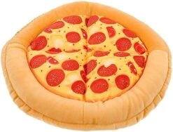 GARVALON Cat Nest Cat House Indoor Pet Mat For Food Indoor Mat Small Dog Cushion Pizza Pet Mat Dog Beds For Small Dogs Small Cat Bed Cat Hideaway Cat Toys Hot Dog Cloth The Dog Kitten Beds -Zoo Shop 41A4g EYv4L. AC