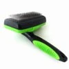 Self Cleaning Pet Slicker Brush Dogs Cats Grooming Brush Deshedding Tool For Cats Dogs With Short To Long Hair (Color : Green+Black) 2 Self Cleaning Pet Slicker Brush Dogs Cats Grooming Brush Deshedding Tool For Cats Dogs With Short To Long Hair (Color : Green+Black) -Zoo Shop 41AQuUfzsKL