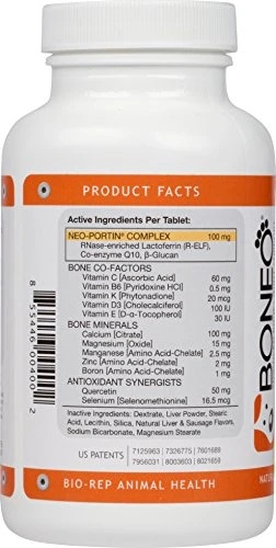 Boneo Canine Maintenance Formula- Patented Bone And Joint Supplement For Dogs- 90 Ct Chewable Tablets, Liver And Sausage Flavor 4 Boneo Canine Maintenance Formula- Patented Bone And Joint Supplement For Dogs- 90 Ct Chewable Tablets, Liver And Sausage Flavor - Image 2